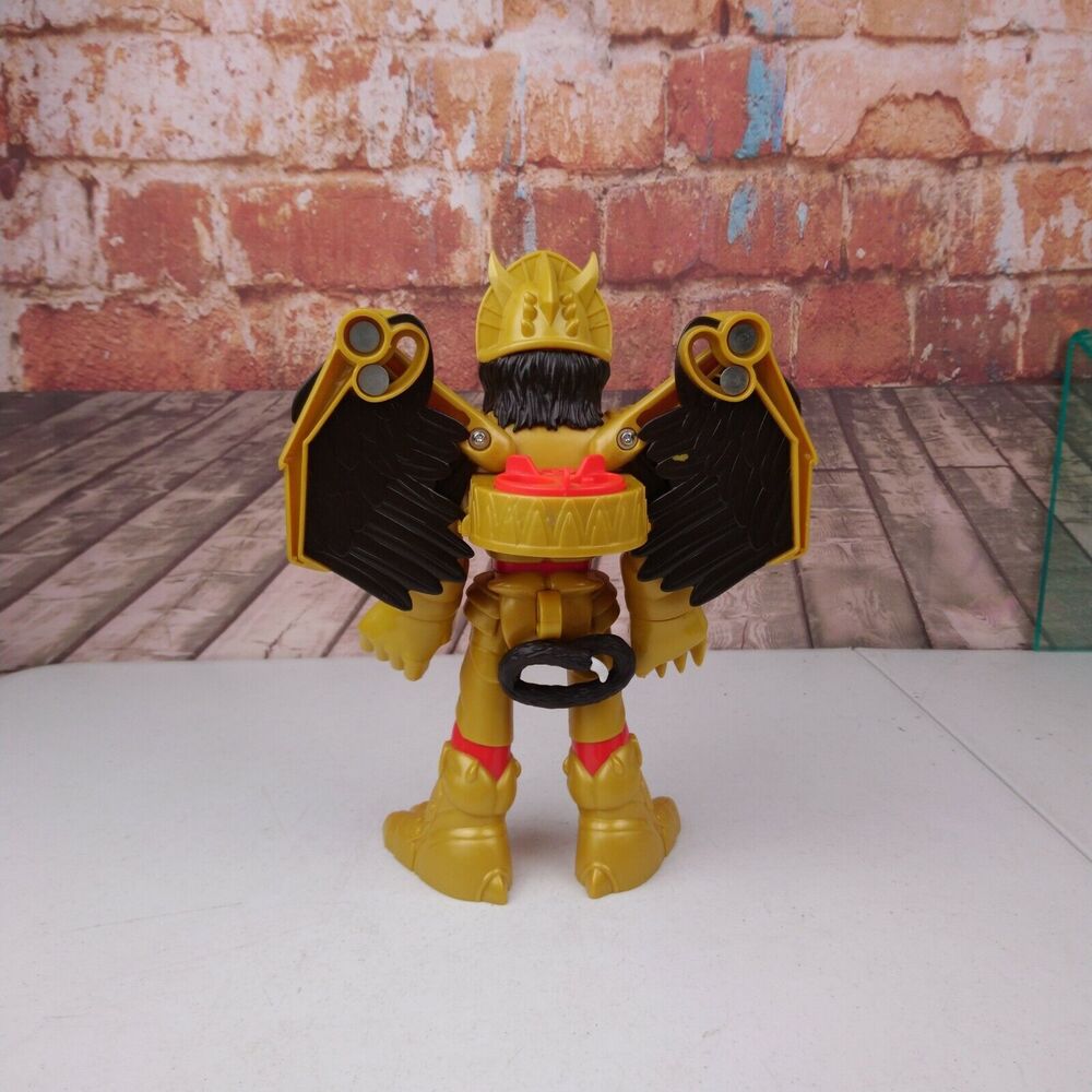 Fisher Price Imaginext Power Ranger Goldar 11" Action Figure Playset - Picture 4 of 7